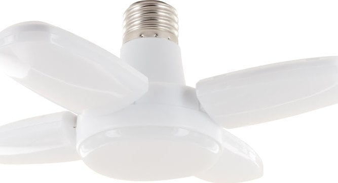 Schwaiger Schwaiger LED Leuchtmittel E27 360° 5Panels weiß