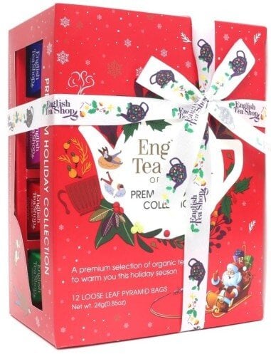 English Tea Shop Zestaw herbat świątecznych Holiday Red Prism 12 saszetek