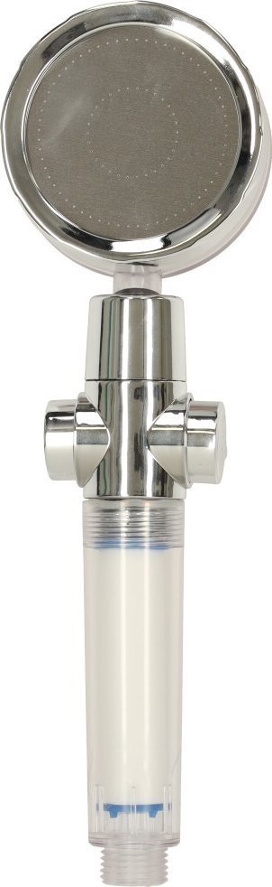 KIK Słuchawka prysznicowa z turbiną wentylatorem złota