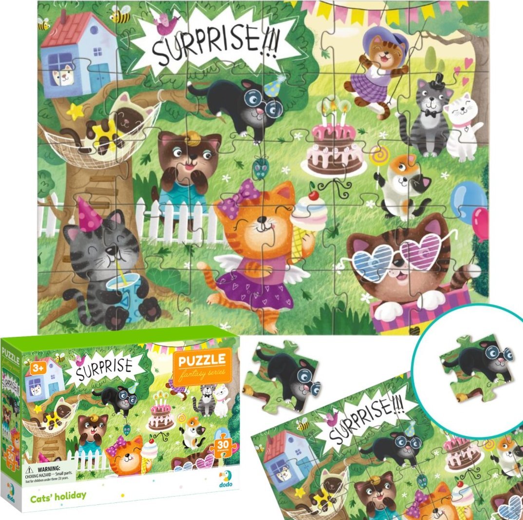 Puzzle Kocie Wakacje, 30 el. 300417