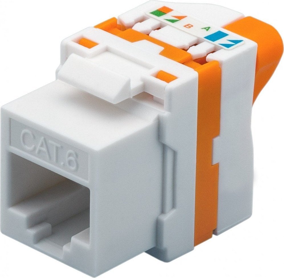 Techly Techly 028573 Keystone RJ45 UTP Cat6 samozaciskowy, do PoE