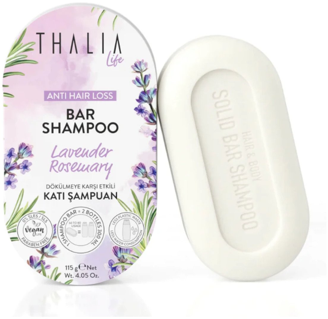 Thalia szampon w kostce lawenda i rozmaryn 115g