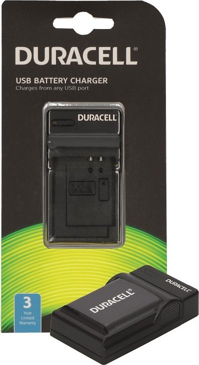 Ładowarka do aparatu Duracell Duracell Charger with USB Cable for DRNEL23/EN-EL23