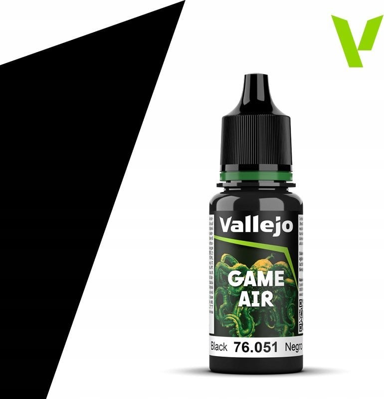 Vallejo Vallejo: 76.051 - Game Air - Black (18 ml)