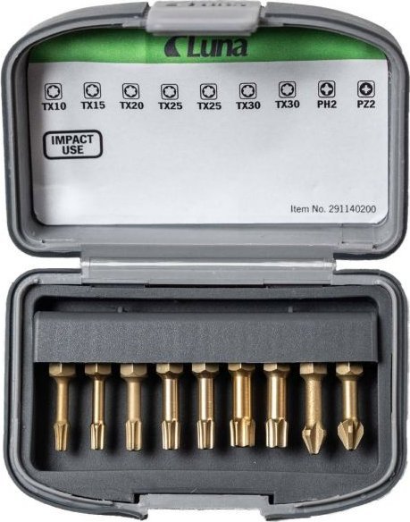 Luna ZESTAW GROTÓW PRIME, 9 ELEMENTÓW