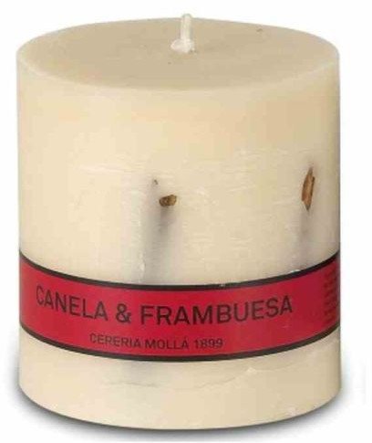 Świeca Asturias 8cm. Cinnamon-raspberry / Cereria Molla