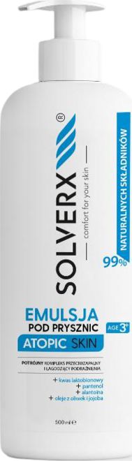 Solverx Emulsja pod prysznic Atopic Skin 500ml