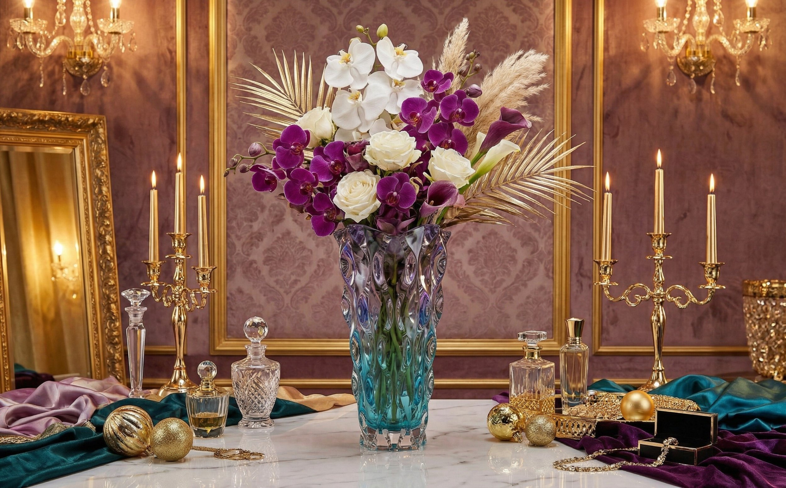 Wazon kryształowy 30,5 cm Samba Gradient