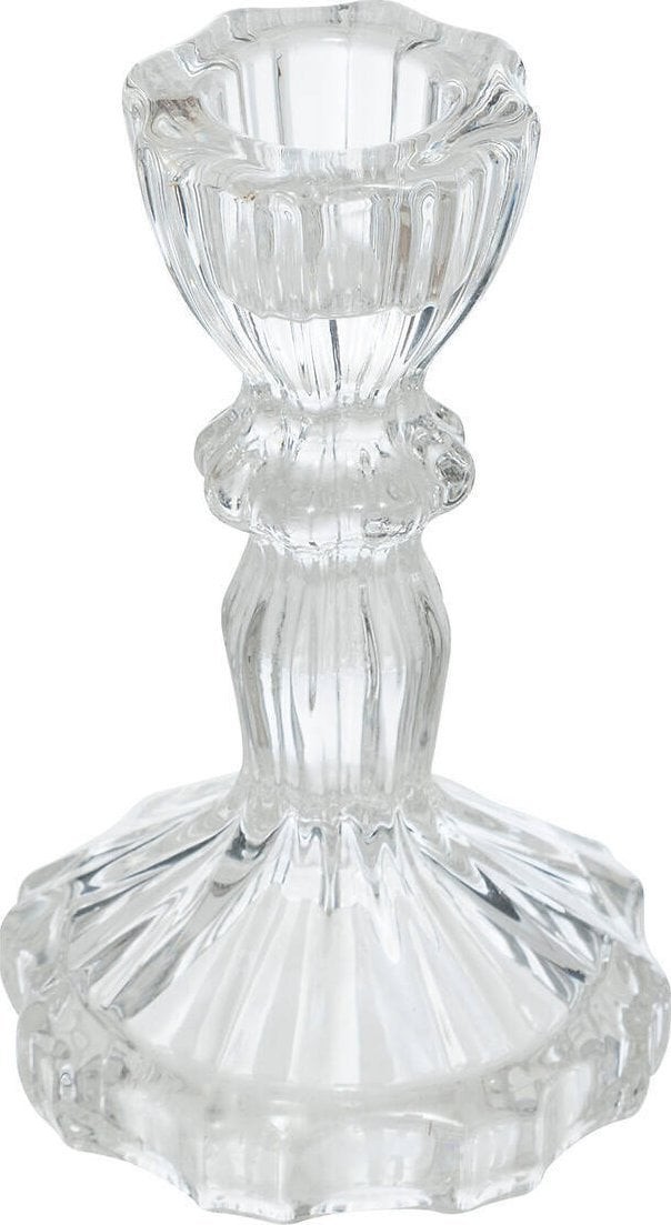 Atmosphera Świecznik szklany, kryształ,11 cm