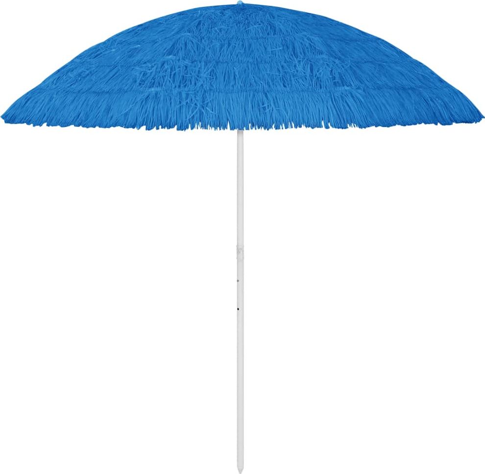 vidaXL Parasol plażowy niebieski 300 cm