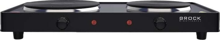 Płyta wolnostojąca Brock Kuchenka elektryczna dwupalnikowa EP200BK Brock czarna