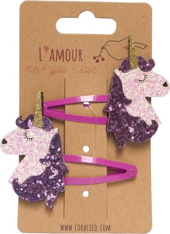 Spinki z jednorożcem 2szt EDUKAMP