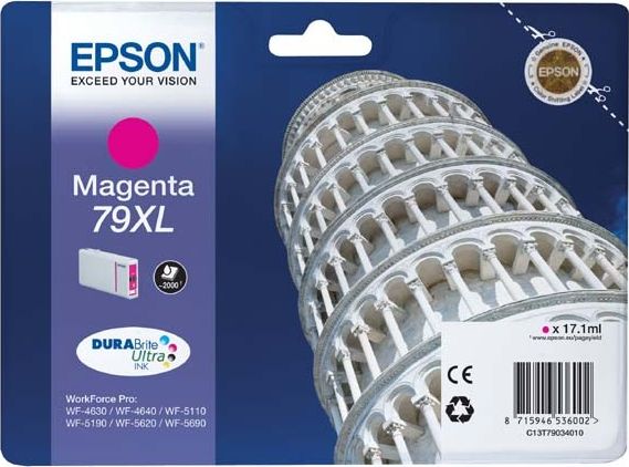 Tusz Epson Tusz WF5620 T7903 XL Magenta 17,1ml