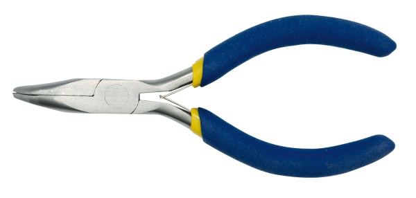 Vorel Szczypce wydłużone wygięte 125mm 42304