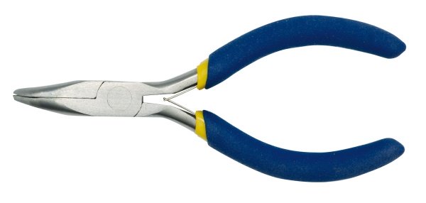 Vorel Szczypce wydłużone wygięte 125mm 42304