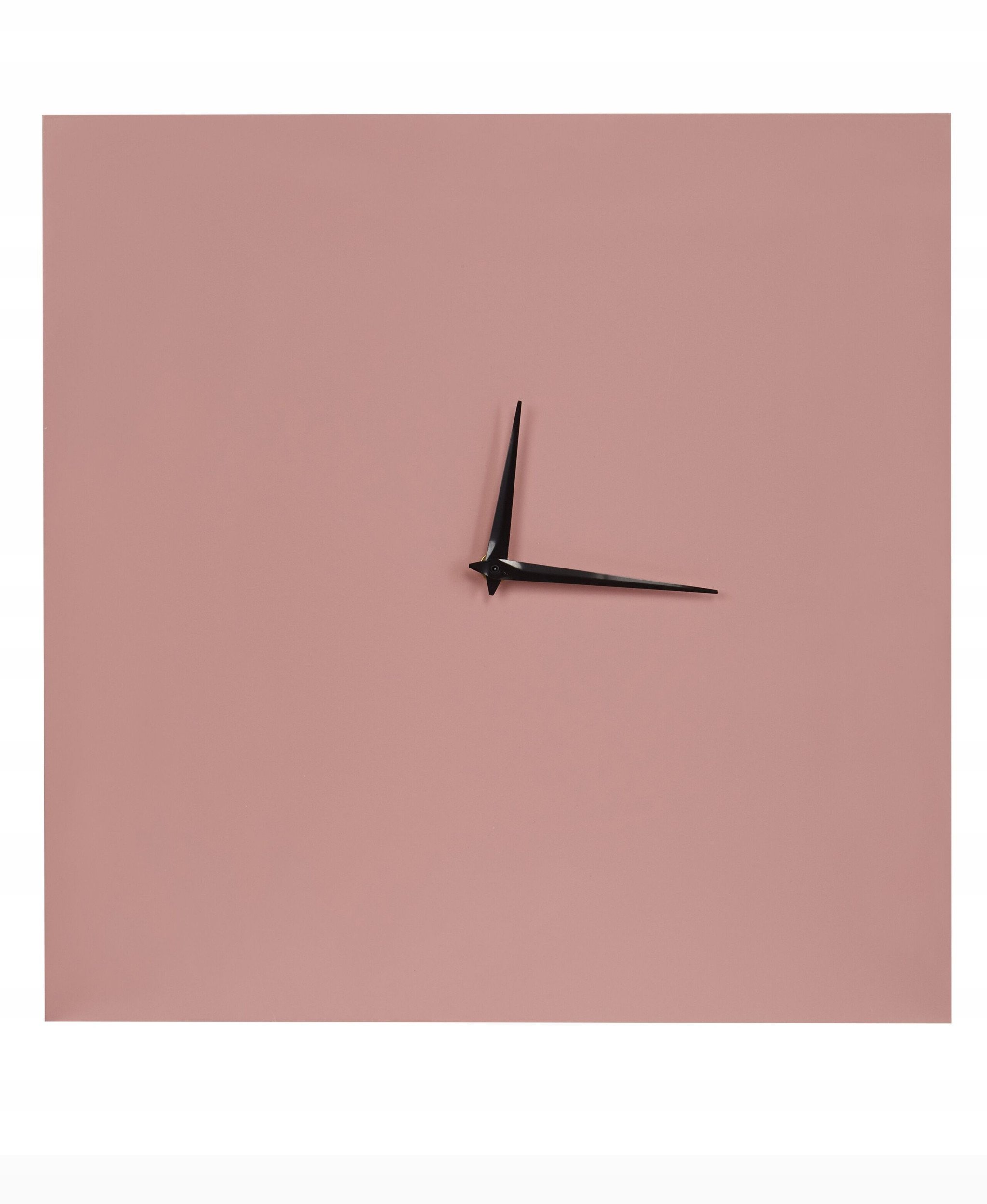 Beliani Zegar ścienny TOMAR 40 cm Metal Różowy