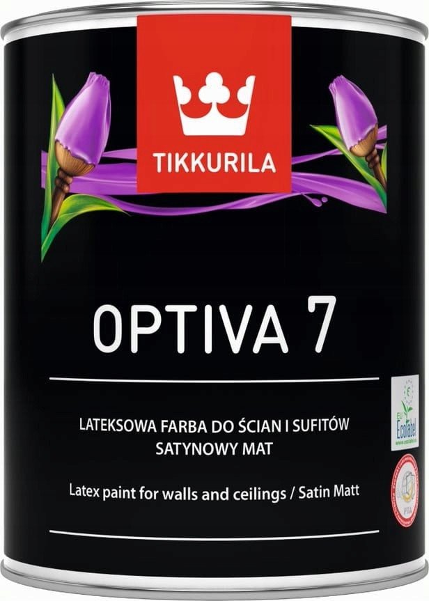 Tikkurila PAINT OPTIVA SATIN MATT 7 BC 0.9L