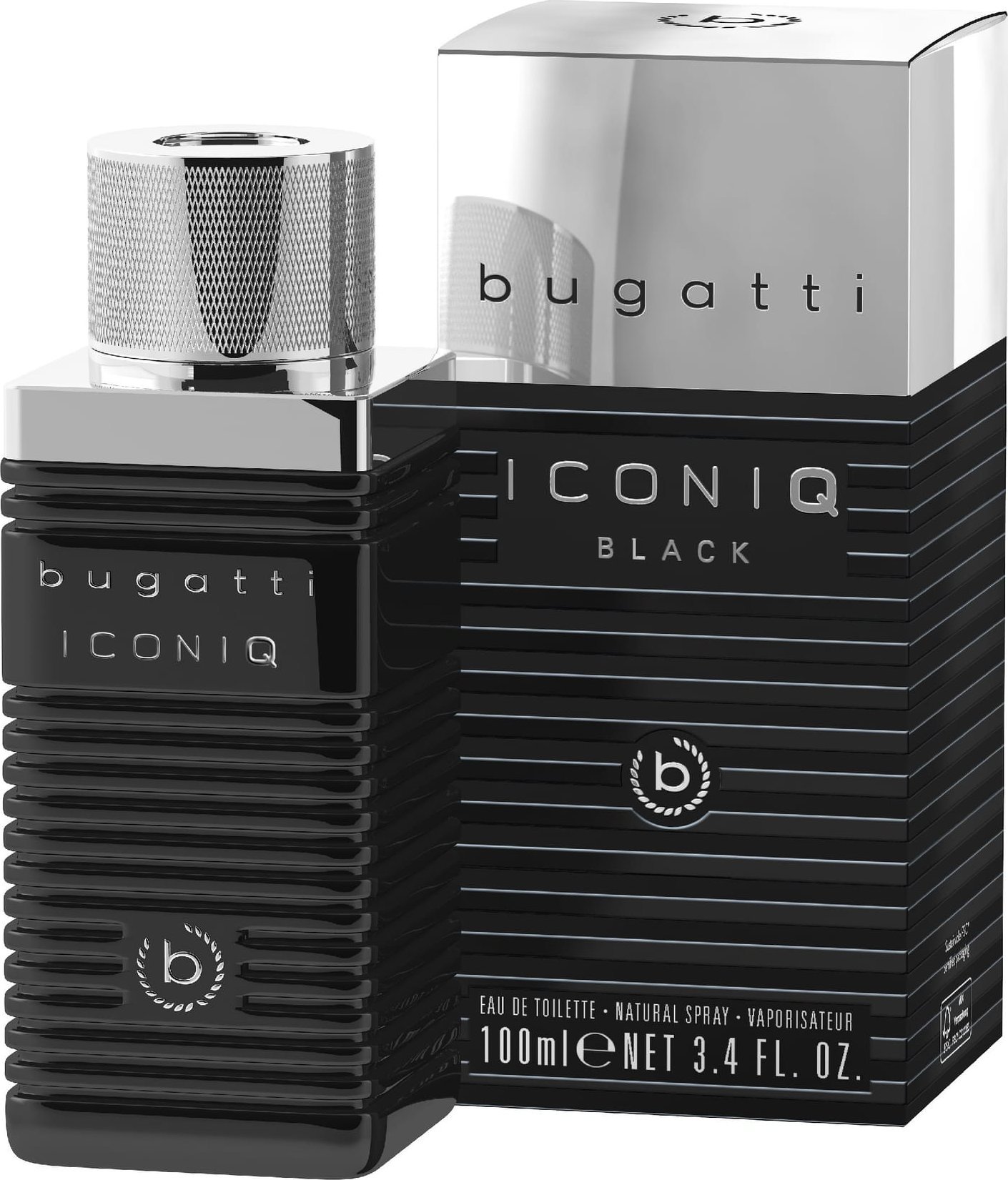BUGATTI Iconiq Black Woda toaletowa dla mężczyzn 100 ml