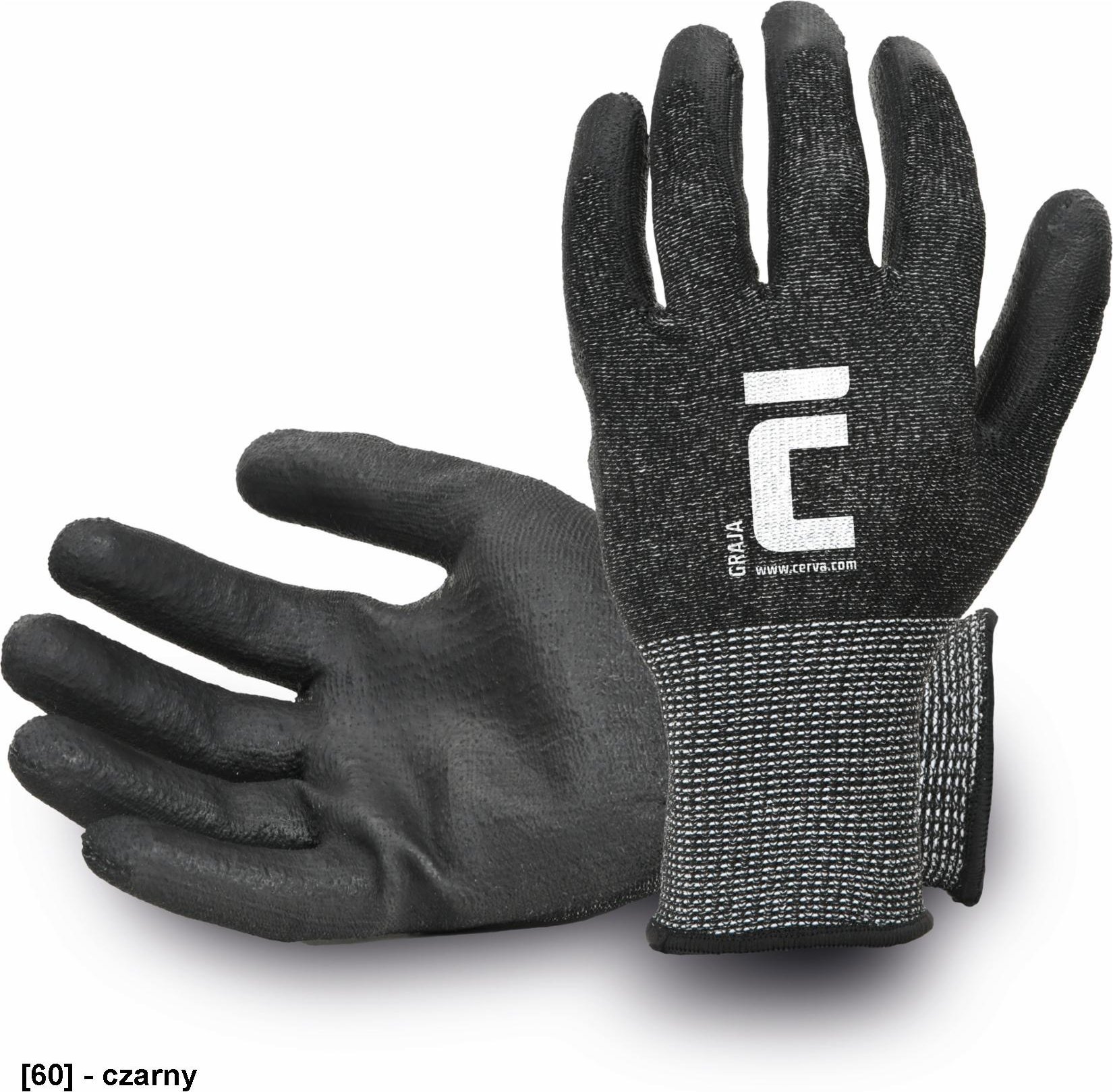 CERVA GRAJA - rękawice odporne na przecięcie i przekłucie - HV żółty 11