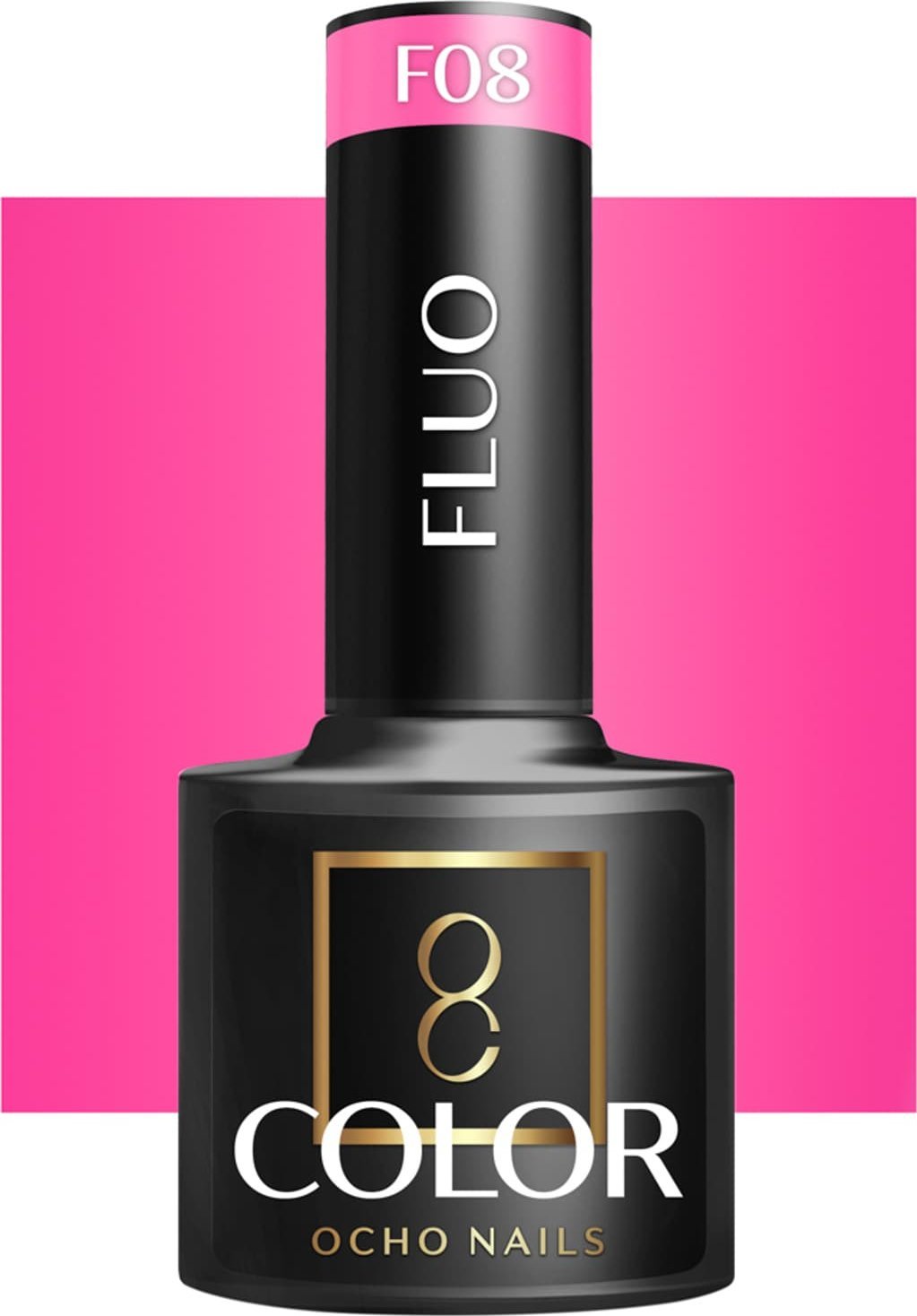 Activeshop OCHO NAILS Lakier hybrydowy fluo F08 -5 g