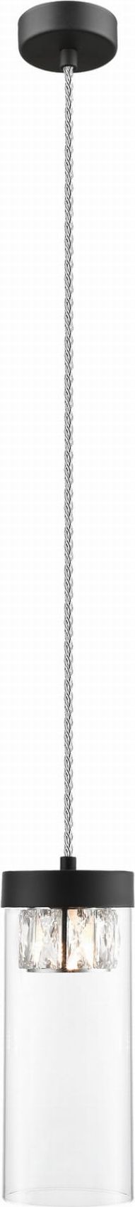 Lampa wisząca Zumaline Lampa wisząca przezroczysta Zumaline GEM P0389-01D-P7AC