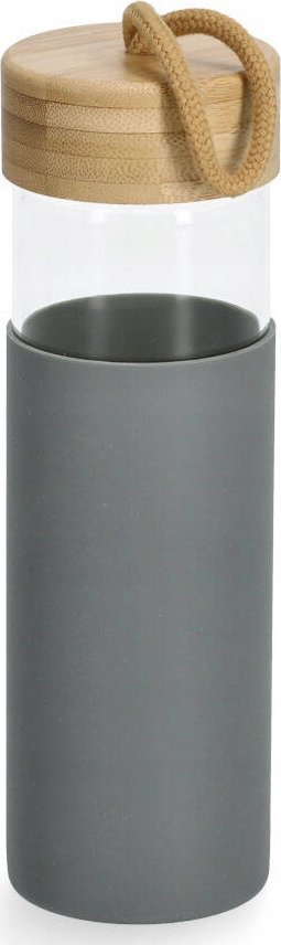 Zeller Przenośna butelka do picia z silikonową osłonką, 500 ml