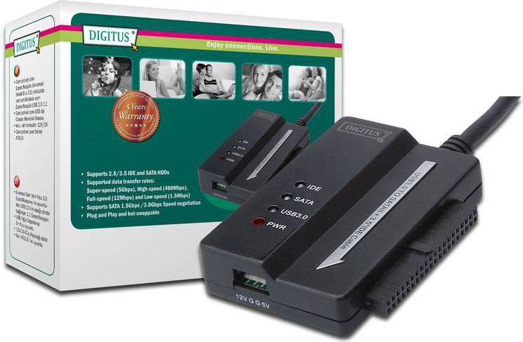 Kieszeń Digitus USB 3.0 - SATA/SSD (DA-70325)