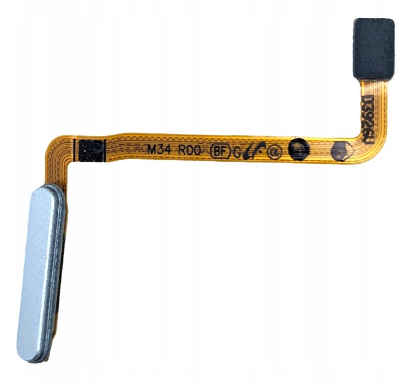 TAŚMA PRZYCISK POWER CZYTNIK LINII PAPILARNYCH DO SAMSUNG M34 5G SREBRNY (5904858332434)