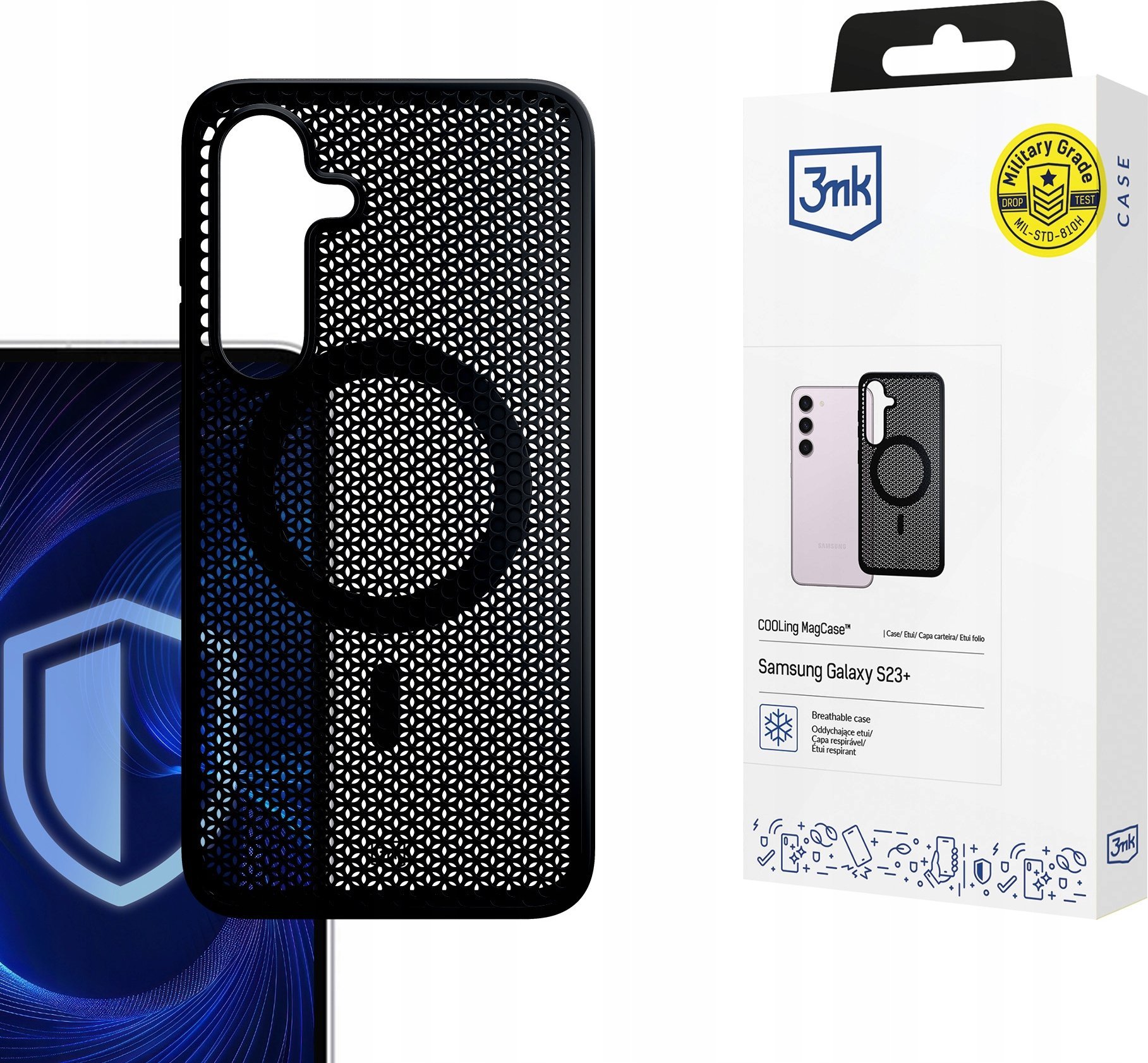 3MK Etui COOLing MagCase do Samsung Galaxy S23+
