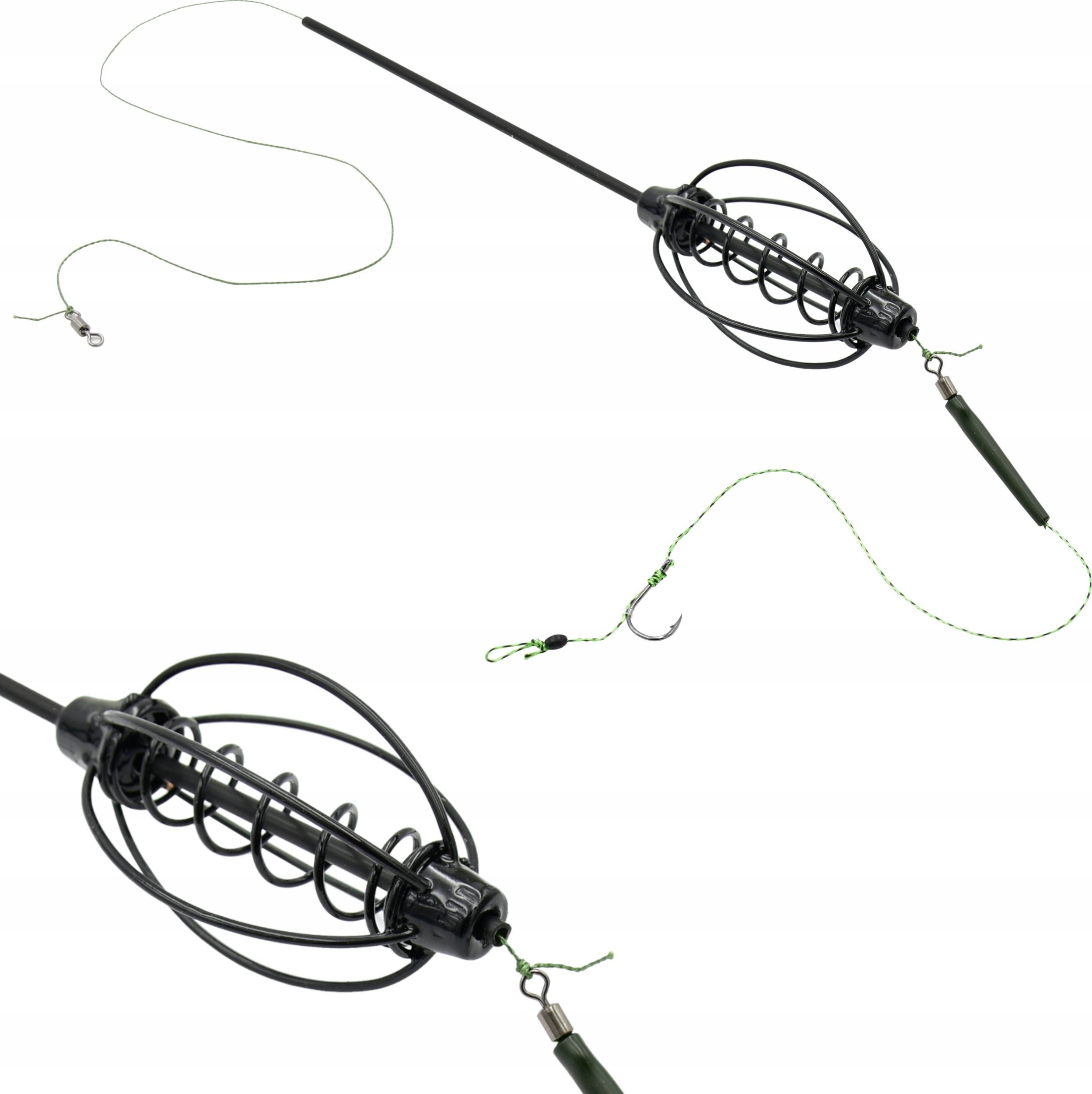 Gotowy zestaw gruntowy ze sprężyną 30g hak #4