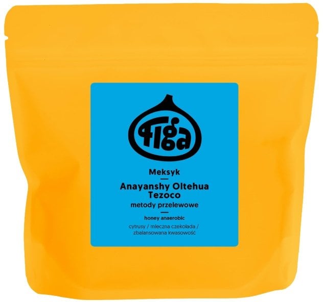 Kawa ziarnista Figa Coffee Kawa ziarnista Meksyk Anayanshy Oltehua Tezoco Filtr 250g
