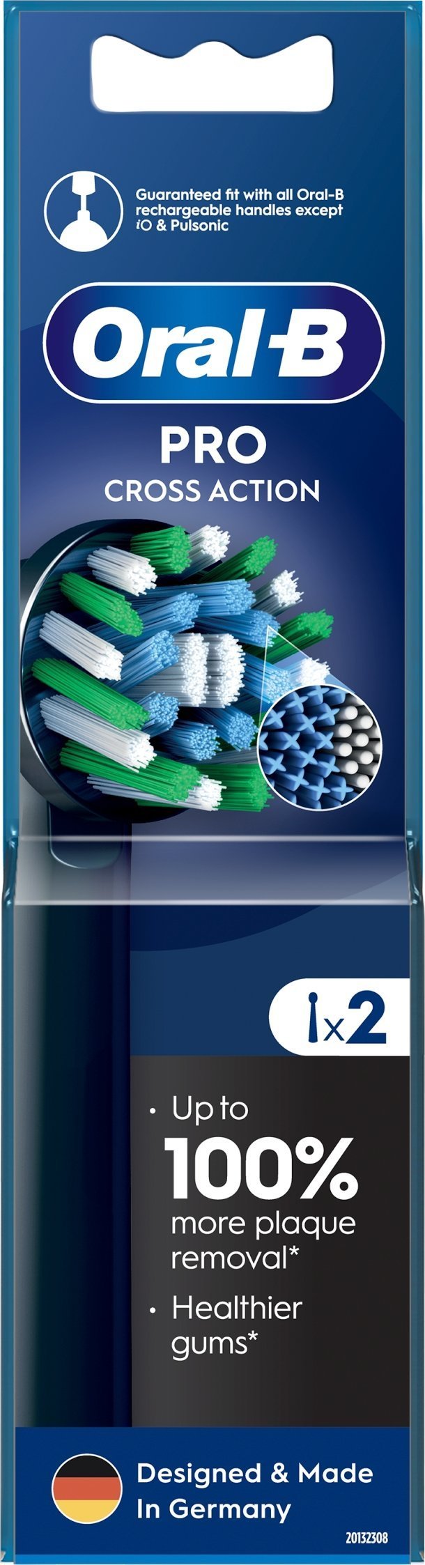 Końcówka Oral-B Pro Cross Action Black (EB50BRX-2 BK)