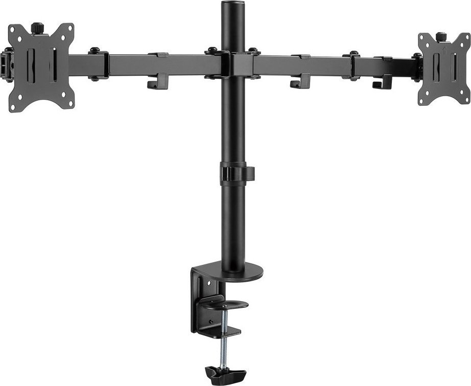Goobay Uchwyt biurkowy na 2 monitory 17" - 32" Flex (58529)