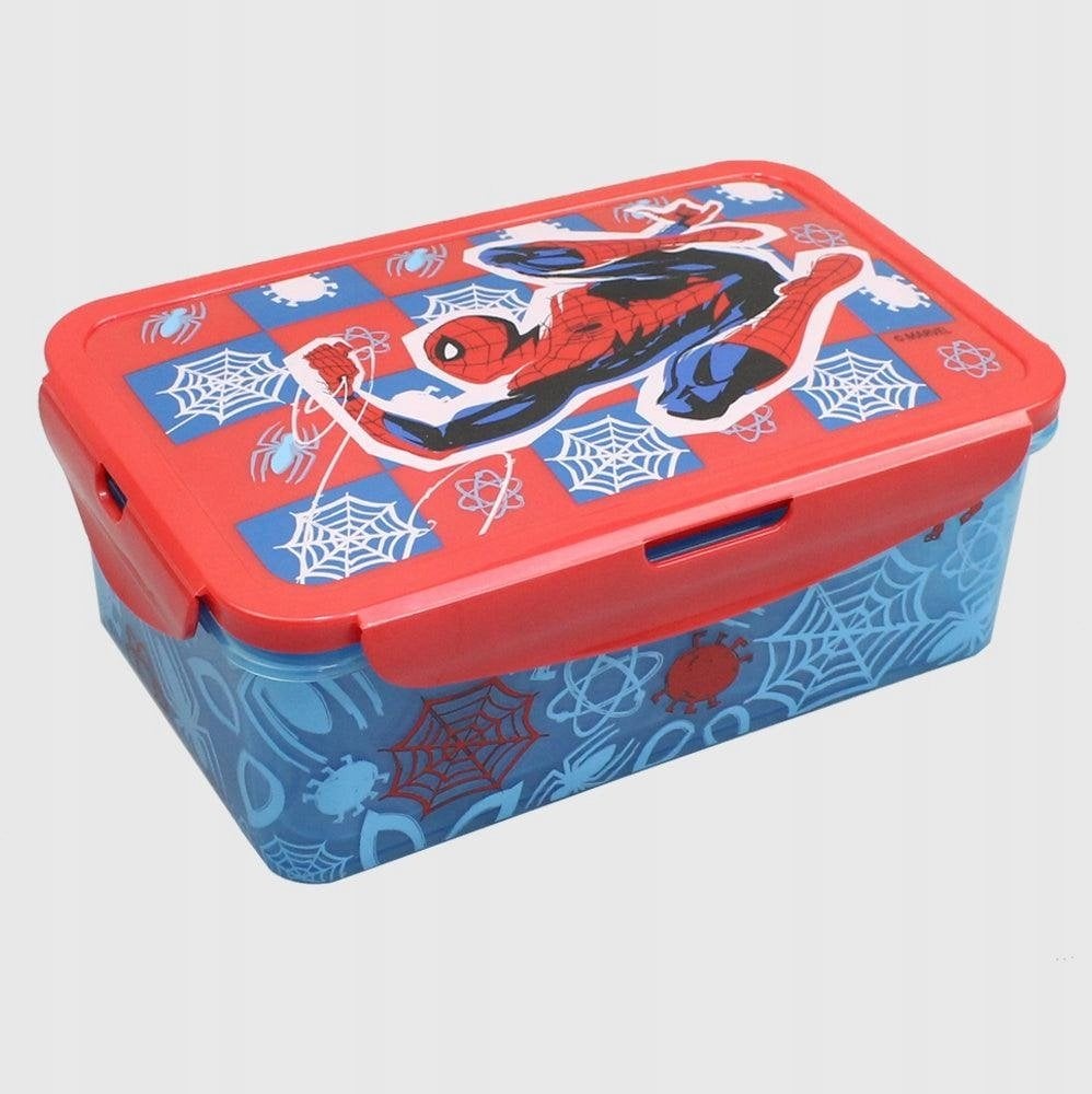 SPIDERMAN Lunch box w/remov. compartm., 21x13 cm