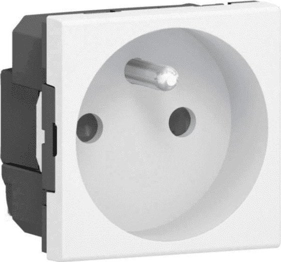 Legrand MOSAIC Gniazdo 2P+Z podłączenie przez zaciski automatyczne 16A-250V 278111L