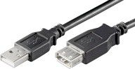 Kabel USB Gembird USB-A - 3 m Czarny (68904)