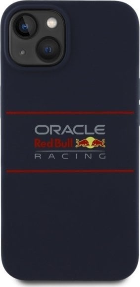 Red Bull RBHMP14S24SIHSRV iPhone 14 6.1" hardcase navy Silicone Horizontal Logo MagSafe