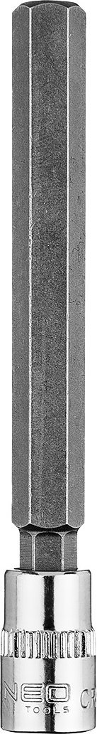 Neo Końcówka sześciokątna H8 na nasadce 1/4", długa, 87 mm