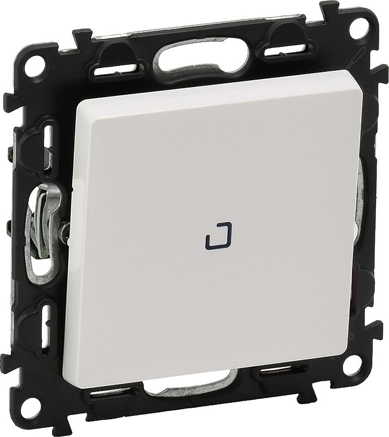 Legrand Łącznik pojedynczy Valena Life z podświetleniem biały (752110)