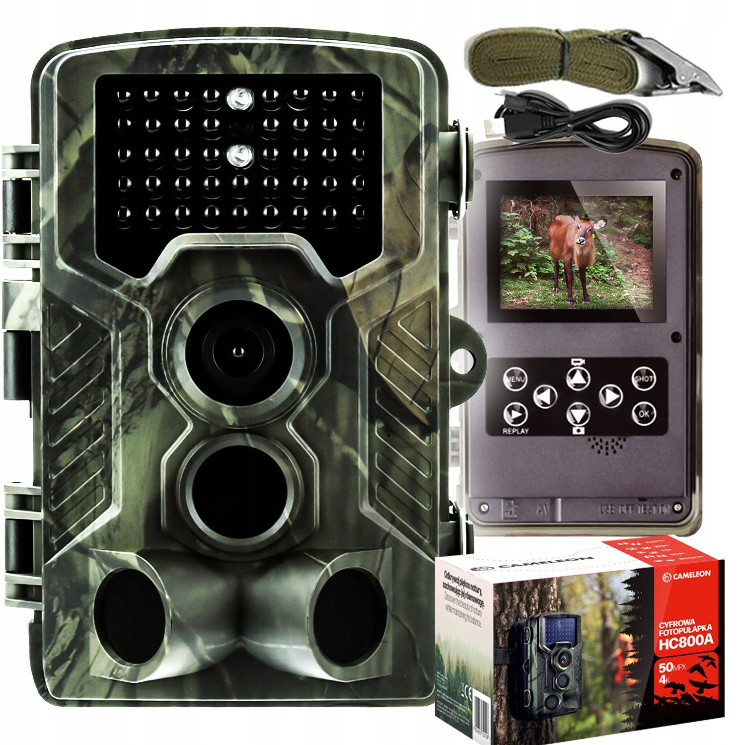 FOTOPUŁAPKA KAMERA LEŚNA HC800A