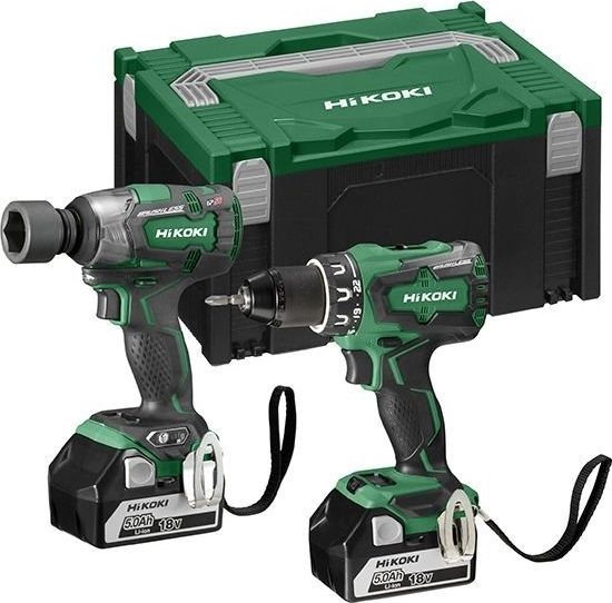 Zestaw elektronarzędzi Hikoki 6-elementowy (KC18DPLWDZ)