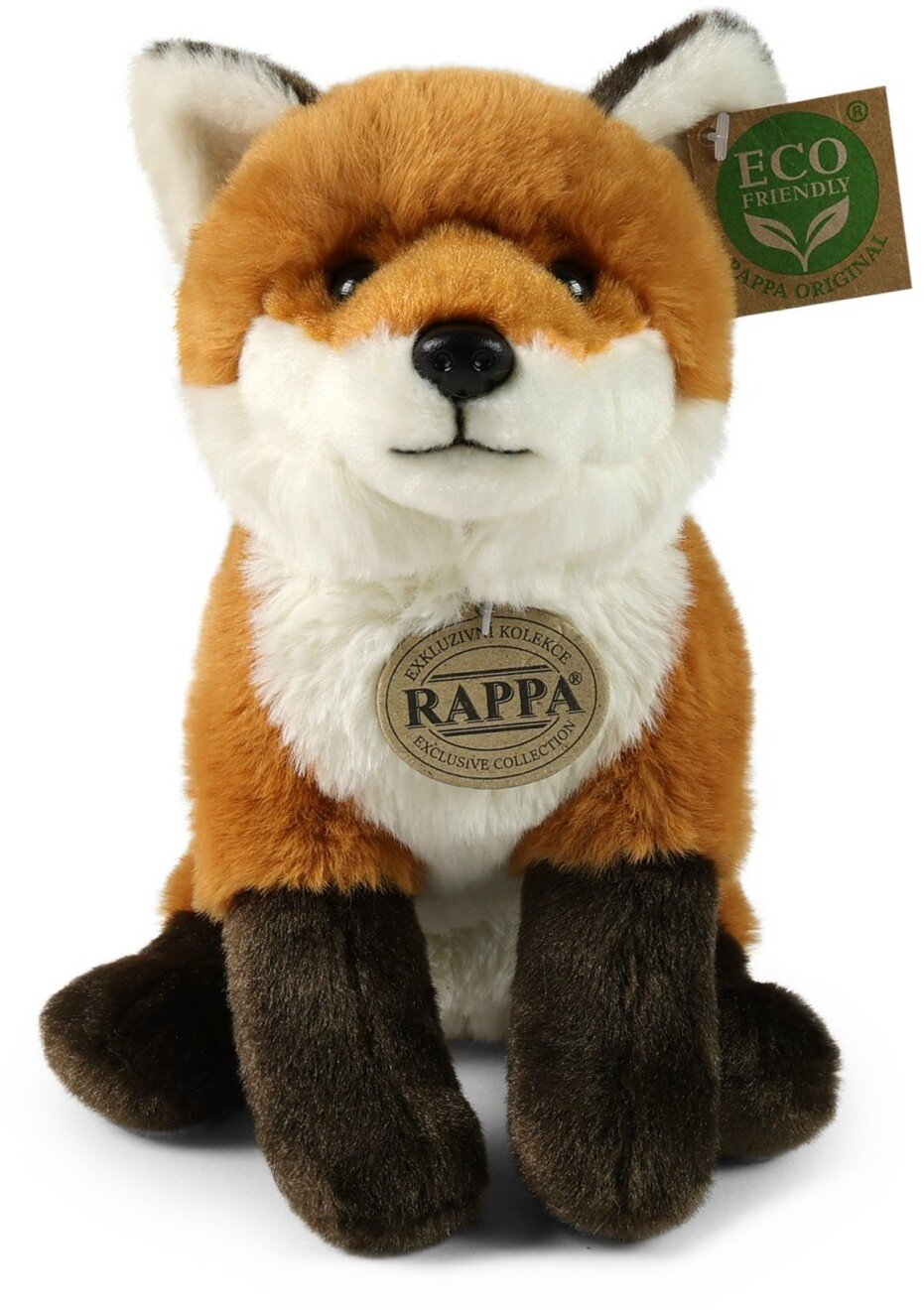 Rappa Pluszowa realistyczna maskotka Lisek siedzący 23 cm Soft Collection