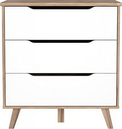 Bigbuy Home Komoda Vankka Drewno Dub (80 x 42 x 86,3 cm)