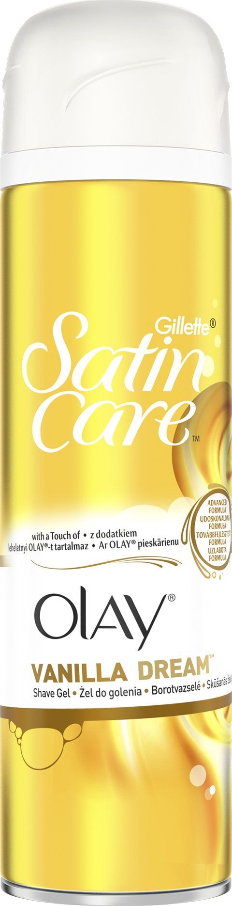 Gillette GILLETTE SATIN CARE TOUCH OF OLAY ŻEL DO GOLENIA 200ML