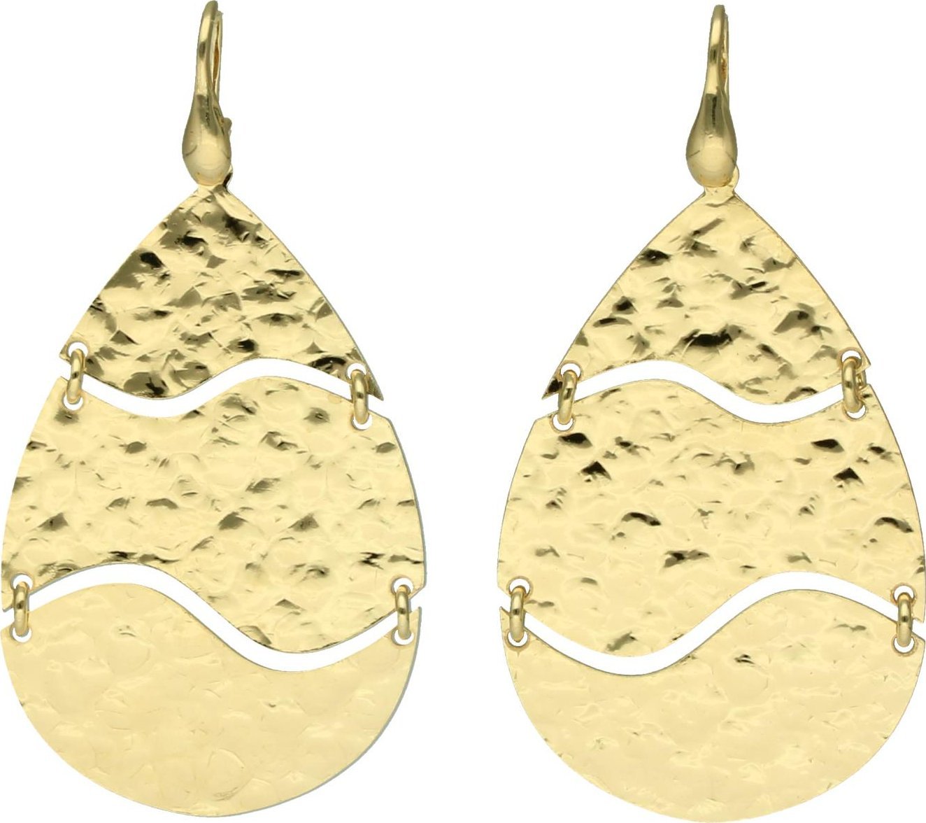 Irbis srebrne kolczyki blaszki Uniwersalny