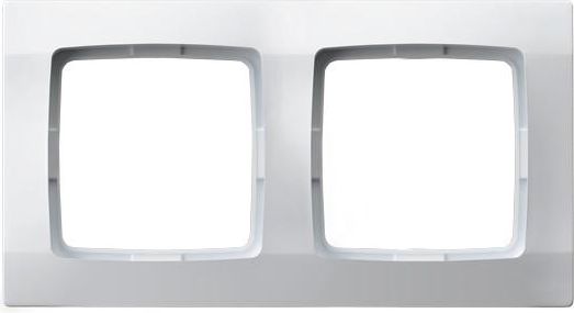 Ospel Ramka Karo 2-krotna biała (R-2S/00)