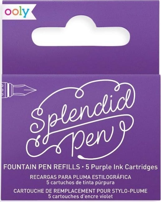 Teka Naboje uzupełniaj±ce Splendid fioletowe 5szt