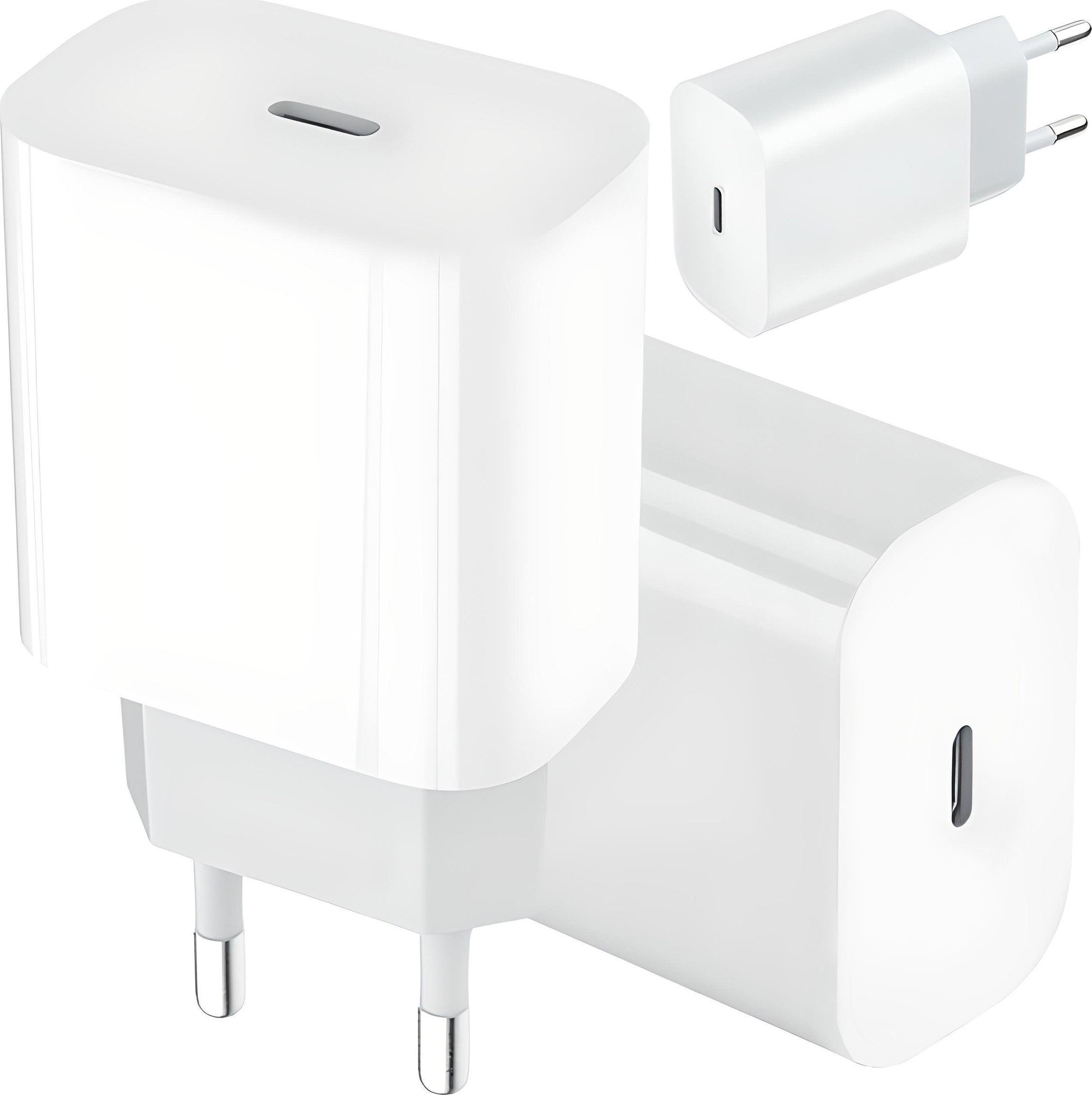 Ładowarka Alogy Ładowarka sieciowa szybka 30W USB-C USB typ C GaN PD do iPhone kostka Biała
