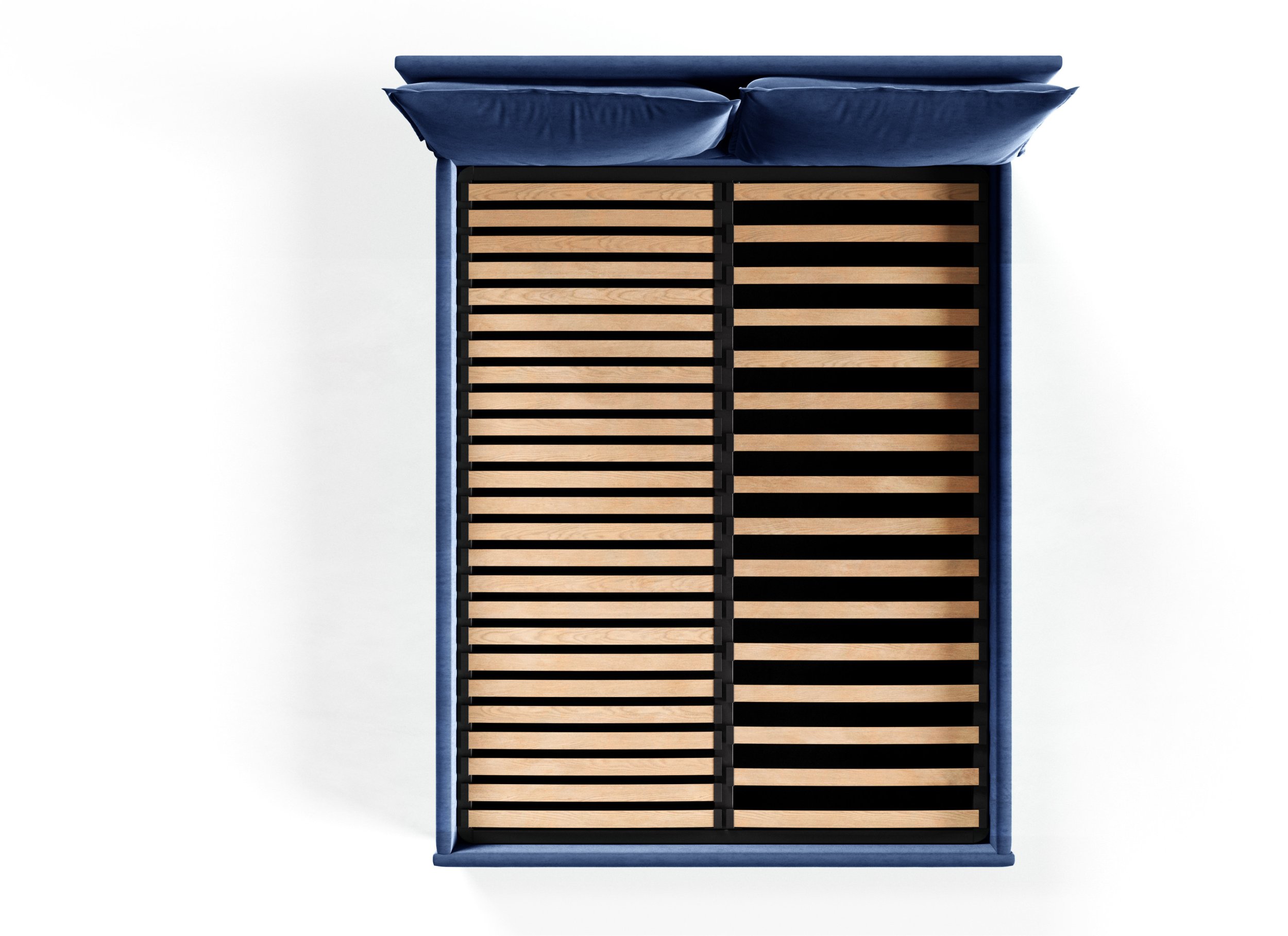 Łóżko GLAM II 180x200 drewniany stelaż PRODUCENT riviera 81