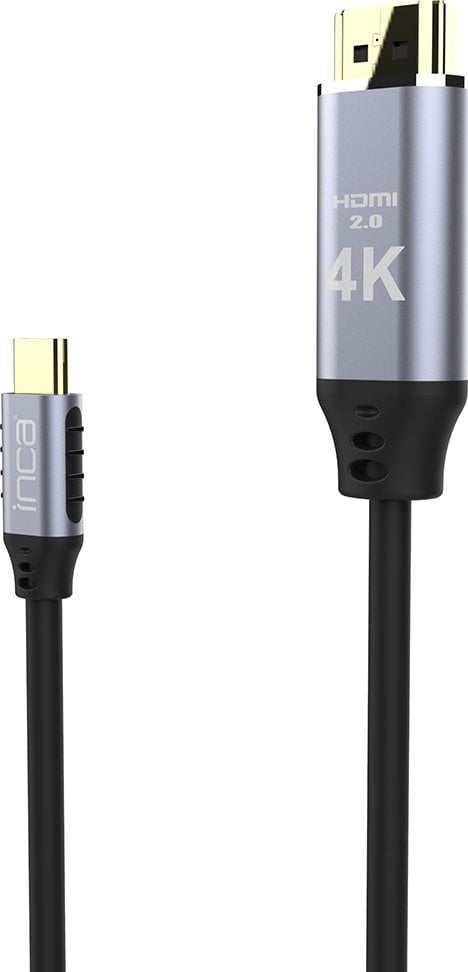 Kabel USB Cian Technology USB-C - HDMI 2 m Czarny (ITCH-02TX)